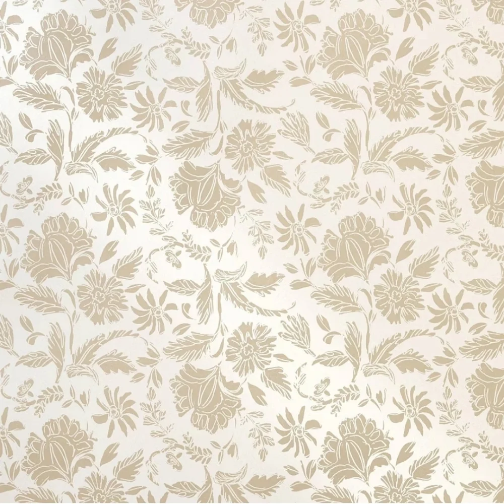Threshold designed with Studio McGee - Floral Striped Wallpaper Pearl